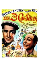 Les trois cousines - Belgian Movie Poster (xs thumbnail)