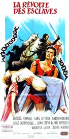 Rivolta degli schiavi, La - French Movie Poster (xs thumbnail)