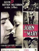 John and Mary - Swedish Movie Poster (xs thumbnail)