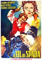 A fil di spada - Italian Movie Poster (xs thumbnail)