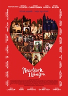 New York, I Love You - Swedish Movie Poster (xs thumbnail)
