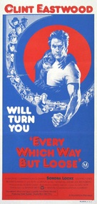 Every Which Way But Loose - Australian Movie Poster (xs thumbnail)