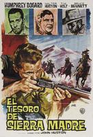 The Treasure of the Sierra Madre - Spanish Re-release movie poster (xs thumbnail)
