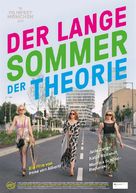 Der lange Sommer der Theorie - German Movie Poster (xs thumbnail)