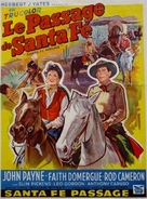Santa Fe Passage - Belgian Movie Poster (xs thumbnail)