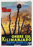Killers of Kilimanjaro - Italian Movie Poster (xs thumbnail)