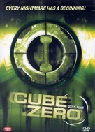 Cube Zero - South Korean DVD movie cover (xs thumbnail)