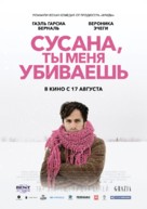 Me est&aacute;s matando Susana - Russian Movie Poster (xs thumbnail)