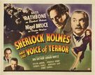 Sherlock Holmes and the Voice of Terror - Movie Poster (xs thumbnail)