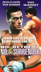 No Retreat, No Surrender - VHS movie cover (xs thumbnail)
