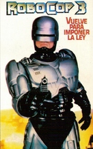 RoboCop 3 - Argentinian VHS movie cover (xs thumbnail)