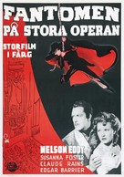 Phantom of the Opera - Swedish Re-release movie poster (xs thumbnail)