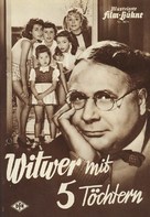 Witwer mit 5 T&ouml;chtern - German poster (xs thumbnail)