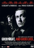Good Night, and Good Luck. - Finnish DVD movie cover (xs thumbnail)