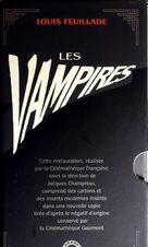 Les vampires - French VHS movie cover (xs thumbnail)
