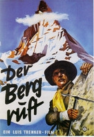 Der Berg ruft! - German Movie Poster (xs thumbnail)