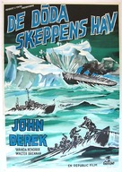 Sea of Lost Ships - Swedish Movie Poster (xs thumbnail)