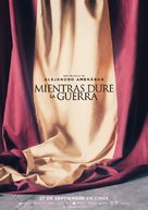 Mientras dure la guerra - Spanish Movie Poster (xs thumbnail)