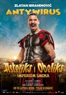Ast&eacute;rix &amp; Ob&eacute;lix: L'Empire du Milieu - Polish Movie Poster (xs thumbnail)