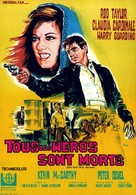 The Hell with Heroes - French Movie Poster (xs thumbnail)