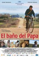 El ba&ntilde;o del Papa - Uruguayan Movie Poster (xs thumbnail)