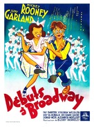 Babes on Broadway - French Movie Poster (xs thumbnail)