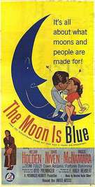 The Moon Is Blue - Movie Poster (xs thumbnail)