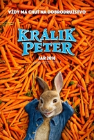 Peter Rabbit - Slovak Movie Poster (xs thumbnail)