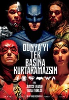 Justice League - Turkish Movie Poster (xs thumbnail)
