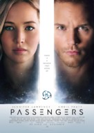 Passengers - Norwegian Movie Poster (xs thumbnail)