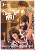 Estiu 1993 - Spanish Movie Poster (xs thumbnail)