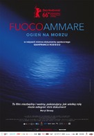Fuocoammare - Polish Movie Poster (xs thumbnail)