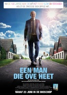 En man som heter Ove - Dutch Movie Poster (xs thumbnail)