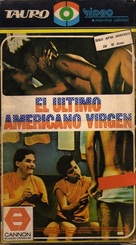 The Last American Virgin - Argentinian VHS movie cover (xs thumbnail)