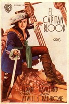 Captain Blood - Spanish Movie Poster (xs thumbnail)