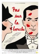 Pas sur la bouche - French Movie Poster (xs thumbnail)