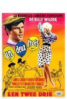 One, Two, Three - Belgian Movie Poster (xs thumbnail)