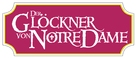The Hunchback of Notre Dame - German Logo (xs thumbnail)