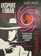 Le samoura&iuml; - Danish Movie Poster (xs thumbnail)