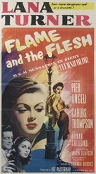 Flame and the Flesh - Movie Poster (xs thumbnail)