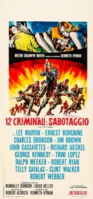 The Dirty Dozen - Italian Movie Poster (xs thumbnail)