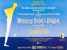 Les vacances de Monsieur Hulot - British Re-release movie poster (xs thumbnail)