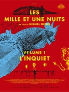 As Mil e Uma Noites: Volume 1, O Inquieto - French Movie Poster (xs thumbnail)