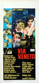 Via Veneto - Italian Movie Poster (xs thumbnail)