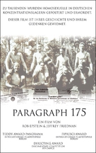 Paragraph 175 - German poster (xs thumbnail)