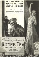 The Bitter Tea of General Yen - poster (xs thumbnail)