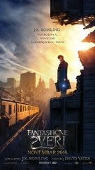 Fantastic Beasts and Where to Find Them - Serbian Movie Poster (xs thumbnail)