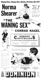 The Waning Sex - poster (xs thumbnail)