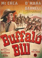 Buffalo Bill - Danish Movie Poster (xs thumbnail)