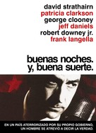 Good Night, and Good Luck. - Spanish DVD movie cover (xs thumbnail)